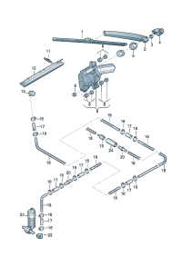 34G955427-Wiper blade