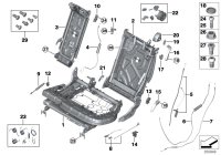 52307432051-Comfortable seat seat lh