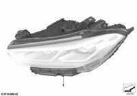 63118739600-Headlamp, high end LED, rh/lh