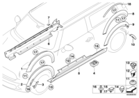 07137073915-CLIP,SIDE MOULDING