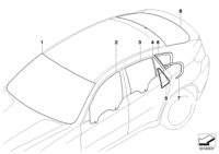 51317211915-Sensor, windshield greenish rain