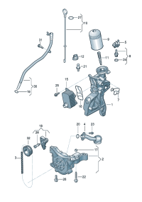 06H115105AL-Oil pump Porsche panamera: