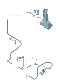 4KE955970-HOSE-OIL RETURN PIPE