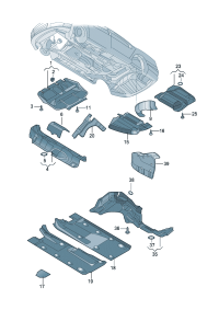 561825710-Insulator, for spare wheel Channel
