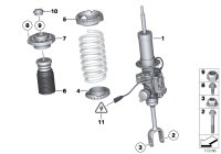 37106797871-Shock absorber fr lh
