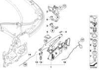 51127174773-Mechanism of folding roof shroud lh