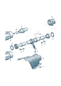 8R0521101E-Propeller shaft D-31.05.2010 -12.12.2011