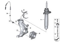 31312289535-SHOCK ABSORBER FRT LFT E38/5SR