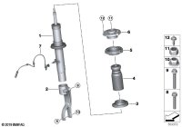37109500364-Damper strut fr VDC rh