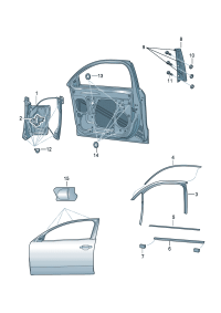 3T0837461A-Window regulator without m