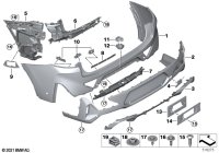 51125A40FE1-Finisher-bumper upr rr