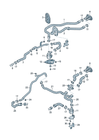 8K0819373D-Coolant hose