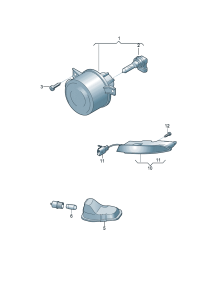 1K8941055A-LED daytime running light
