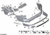 51129478278-Bumper guard rr
