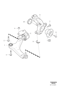 32246153-Wheel hub frt