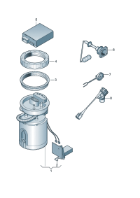 6R0919051G-Fuel delivery unit & Display, fuel level Sensor   D  -13.10.2014