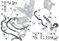 32416850667-STEERING HOSE INTAKE/X5-2003