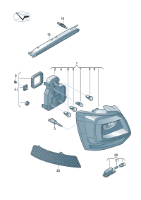 6RD945105A-RIGHT -RIGHT SMALL