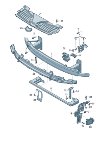 4N0807109H-Frame compl f obk D-30.04.2018