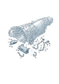 4H0317021H-TRANSMISSION OIL COOLER BMW G30, G12, B48