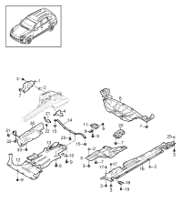 95850471101-Muffler assy-rr Insulator-heat