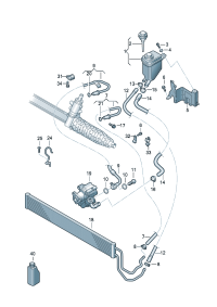 7L0422491C-BRACKET-ENGINE SUPP*