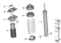 33526799585-SHOCK ABSORBER/REAR-3 E90/E91