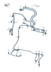 11G971391C-Wire, seat channel