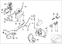 51218235097-Swivel lock lh