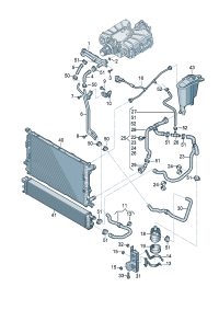 8R0145923A-Coolant hose