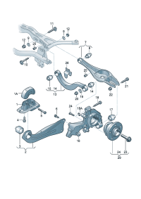 3QG505311C-PORSCHE PANAMERA CONTROL ARM