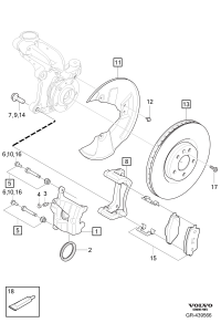 32300121-FRONT BRAKE DISC