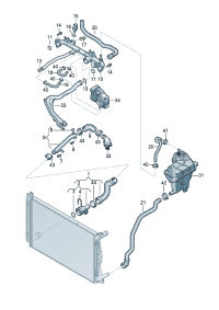 8E0121055E-WATER HOSE