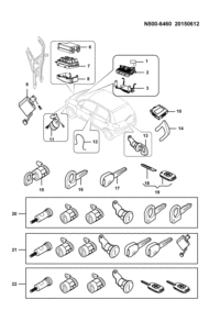 24553388-Cover, fr. fuse box upper
