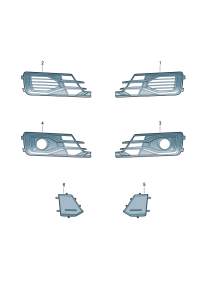 4G0807647-VENTILATION GRILLE/POL/09-LH/F