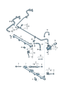 07P906036J-INJECTOR,GASOLINE-JETTA IV