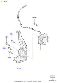 9L3Z1104B-Hub assy-rr wheel,??????????????,?????????????