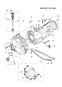 24538450-Housing assy-fr