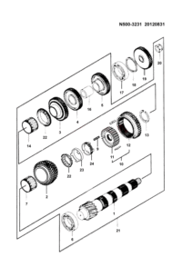 24539399-SHAFT-OUTPUT