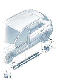 8YD853859-Garnish assy-s/rail lwr D  -06.09.2021
