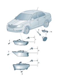 32D941699B-Halogen fog lamp
