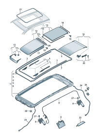 4M0877307AQB9-Roller shade D-07.-MJ 2019 (moonlit silver)