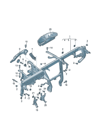 8W1857017D-Member, instrument panel cross D-22.01.2018
