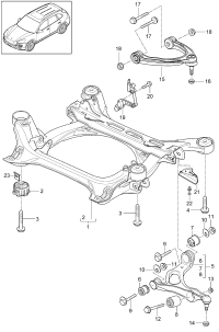 95834105300-Track control arm frt rh Deprecated parts