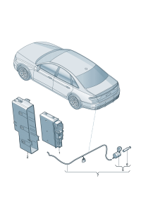 4M0907383G-Identification-trailer Cont unit