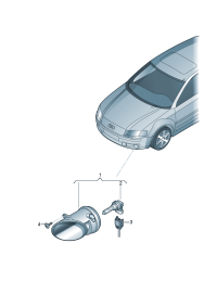 8T0941699B-Halogen fog lamp