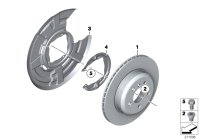 34216793127-BRAKE DISC,RR 1,3,3C VENT-E92