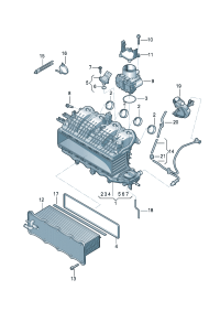 04E133366GD-Joint hose Cooperate as needed: