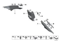 51437291177-Pillar, bracket trim C lh