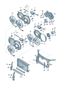 8E0121207J-Grommet, double fan